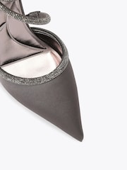 Carvela Grey Venezia Court Sandals - Image 4 of 4