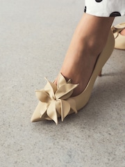 Galben - N.Premium Corsage Court Heels - Imaginea 5 din 5