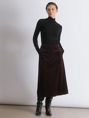 Albaray Red Cord A Line Skirt - Image 1 of 5