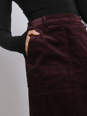 Albaray Red Cord A Line Skirt - Image 3 of 5
