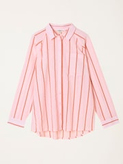 FatFace Bessie Pink Stripe Shirt - Image 6 of 6