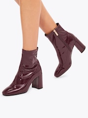 Carvela Willow Patent Ankle Boots - Bild 1 von 5
