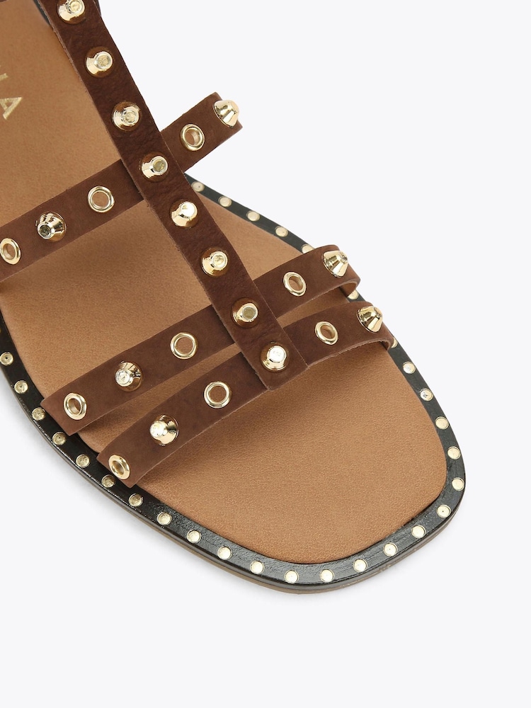 Carvela Alia Brown Sandals - Image 4 of 4 Carvela Alia Brown Sandals - Image 4 of 4