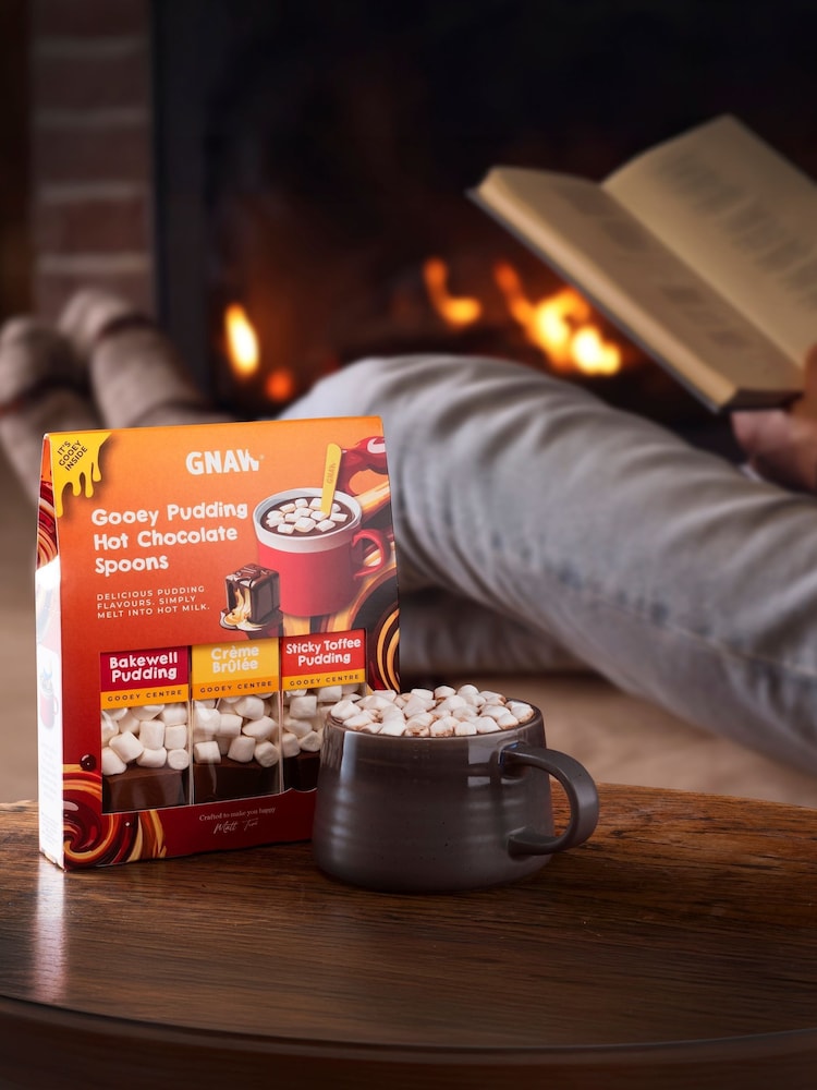 Gnaw Gooey Pudding Hot Chocolate Spoon Gift Set - Image 3 of 3 Gnaw Gooey Pudding Hot Chocolate Spoon Gift Set - Image 3 of 3