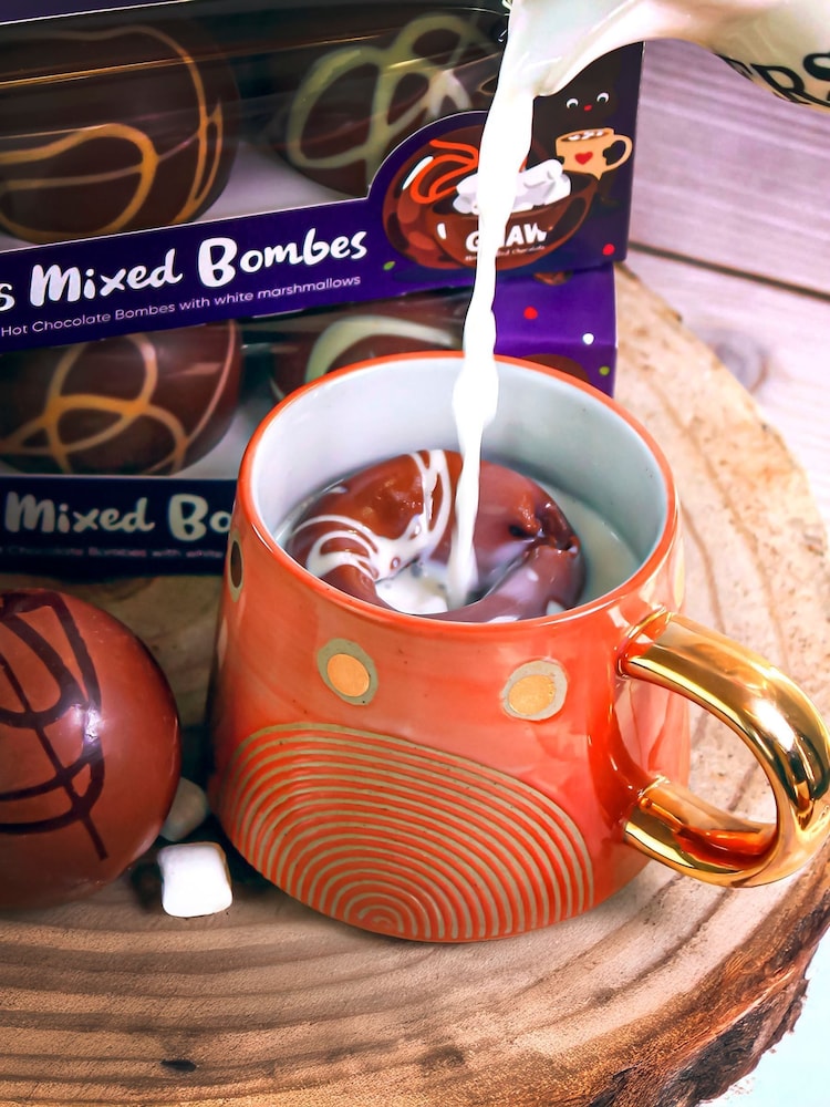 Gnaw Marvellous Mixed Hot Chocolate Bombe Gift Set - Image 4 of 4 Gnaw Marvellous Mixed Hot Chocolate Bombe Gift Set - Image 4 of 4