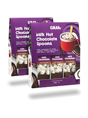 Gnaw Milk Chocolate Hot Choc Spoon Duo Gift Set - Image 2 of 3