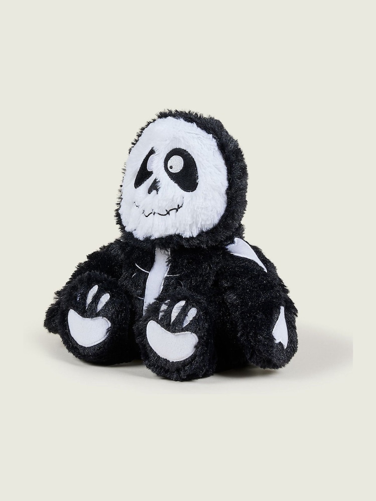 Warmies Black/White Large Skeleton Fully Heatable Plush Toy - Image 2 of 4 Warmies Black/White Large Skeleton Fully Heatable Plush Toy - Image 2 of 4