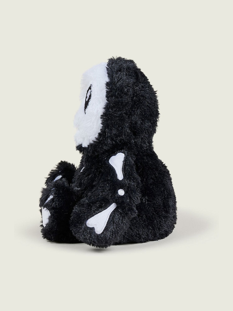 Warmies Black/White Large Skeleton Fully Heatable Plush Toy - Image 4 of 4 Warmies Black/White Large Skeleton Fully Heatable Plush Toy - Image 4 of 4