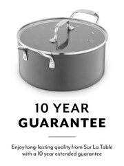 Sur La Table Grey Hard Anodised 24cm Casserole Pan - Image 8 of 9