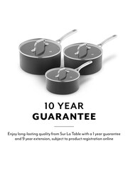 Sur La Table Grey Hard Anodised Saucepan 3 Piece Set - Image 8 of 9