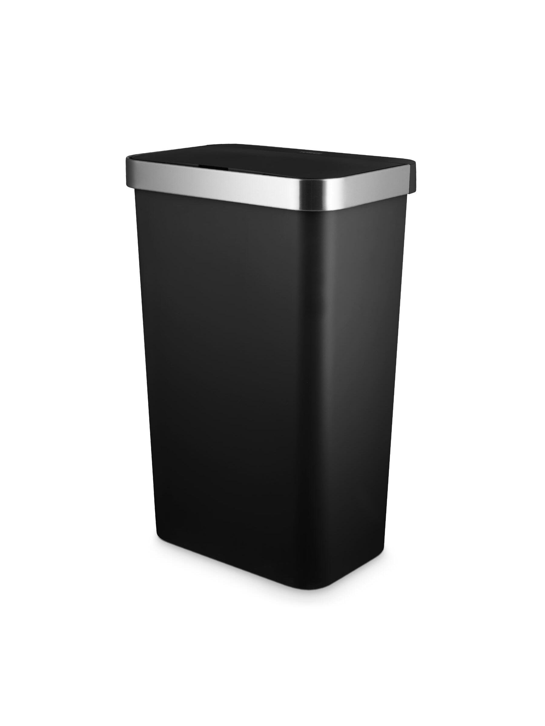 Tower 50 Litre Rectangular Sensor Bin Black - Image 9