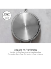 Sur La Table Stainless Steel 28cm Multi-Pan with Lid - Image 3 of 7