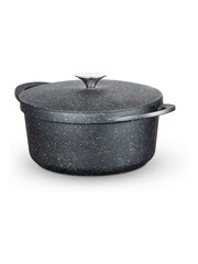 Tower Black 24cm Casserole Dish with Aluminium Lid - Image 1 of 12