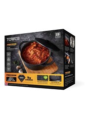 Tower Black 24cm Casserole Dish with Aluminium Lid - Image 12 of 12