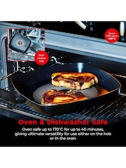 Tower Black Smart Start Gourmet 26cm Grill Pan - Image 8 of 12