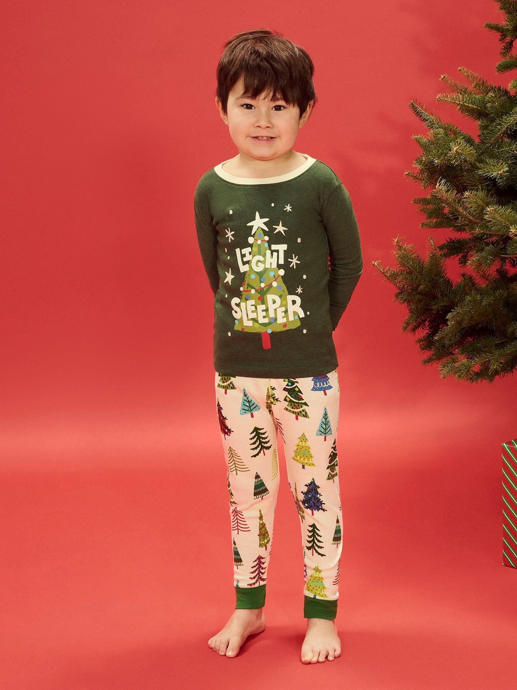 Next：日本 Hatley クリスマスツリー パジャマセット from Next Japan