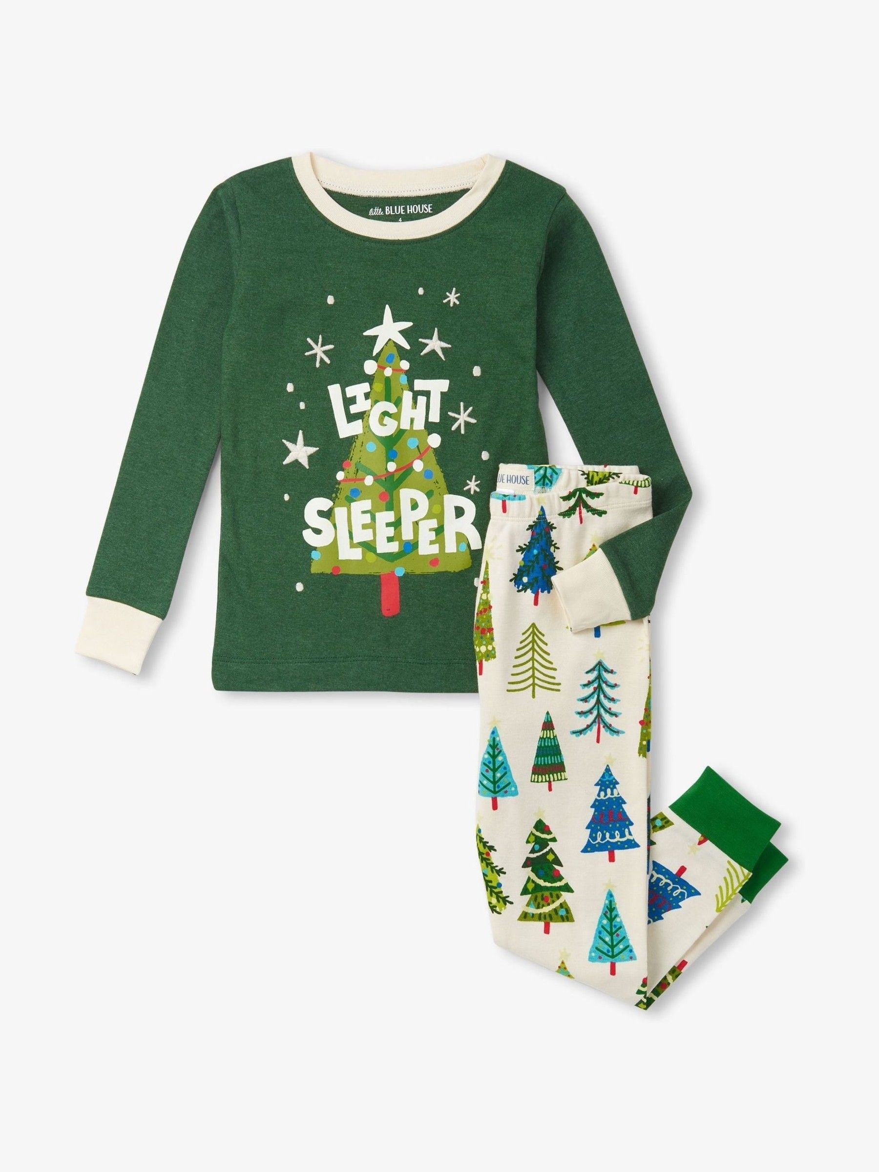 Next：日本 Hatley クリスマスツリー パジャマセット from Next Japan