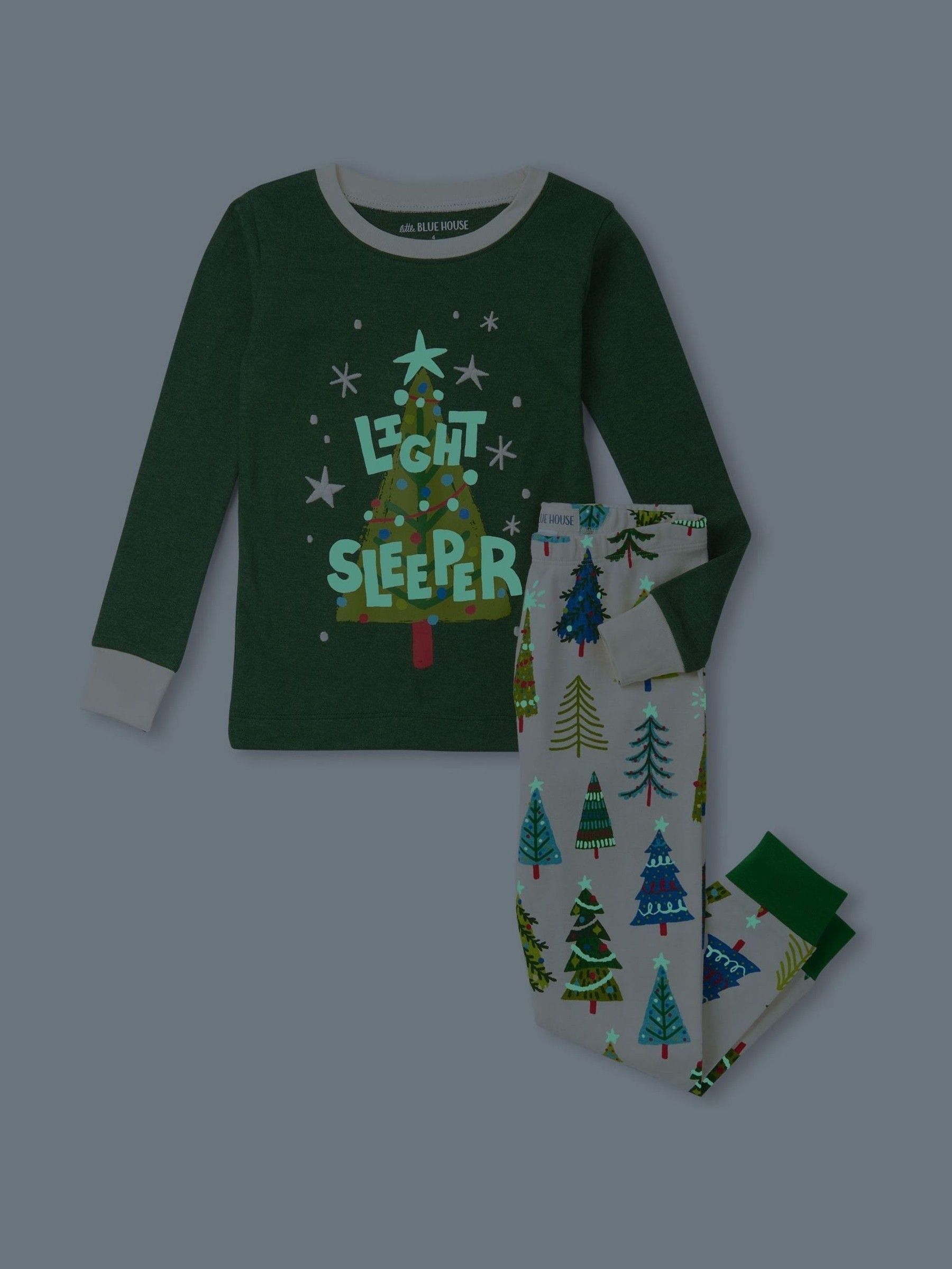 Next：日本 Hatley クリスマスツリー パジャマセット from Next Japan