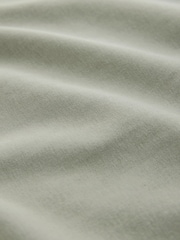 Sage Green Heavyweight Short Sleeve Crew Neck T-Shirt - Image 11 of 11