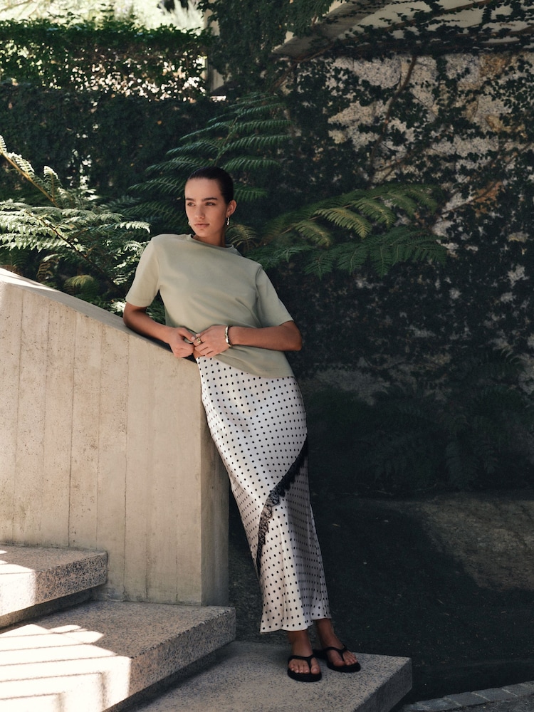 Sage Green Heavyweight Short Sleeve Crew Neck T-Shirt - Image 2 of 11