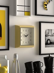 Jones Clocks Yellow Mustard Wall Clock 25cm - Image 2 of 4