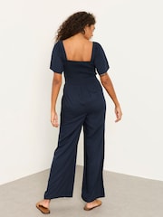 FatFace Gabby Navy Jumpsuit - Image 2 of 6