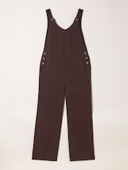 FatFace Chocolate Brown Raffles Jumpsuit - Image 6 of 6