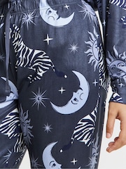 Simply Be Celestial Zebra Supersoft Twosie Pyjamas Set - Slika 3 iz 4