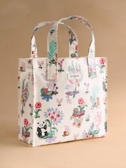 Cath Kidston Ecru Island Print Small Book Bag - Image 1 of 5