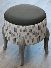 Voyage Maison Green Arwen Printed Finn Footstool - Image 2 of 2