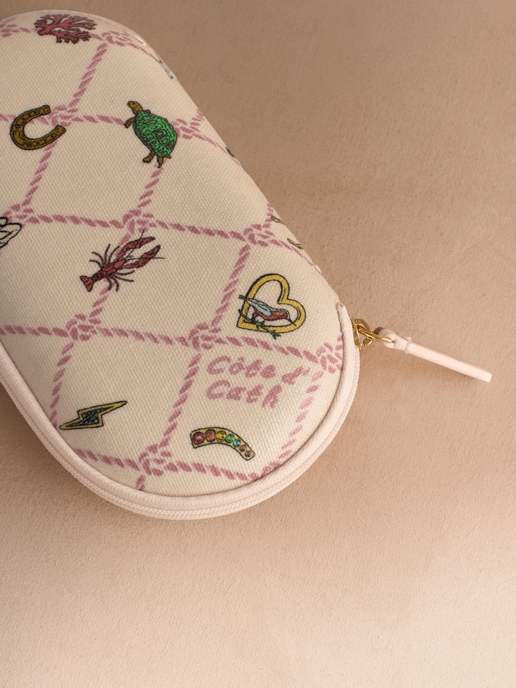 Cath Kidston Pink Charm Glasses Case - Image 2 of 3