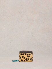 White Stuff Brown Cerys Zip Around Purse - Image 1 of 4
