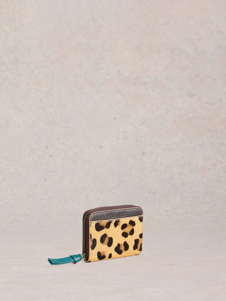 White Stuff Brown Cerys Zip Around Purse - Image 4 of 4