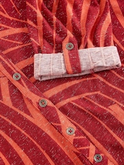 White Stuff Red Annie Printed Sparkle Shirt - Image 6 of 6