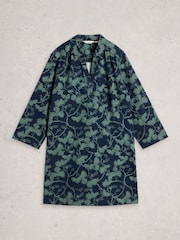 White Stuff Blue Blake Cord Tunic - Image 5 of 6