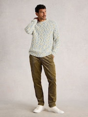 White Stuff Natural Multi Nep Crew Neck - Image 3 of 6