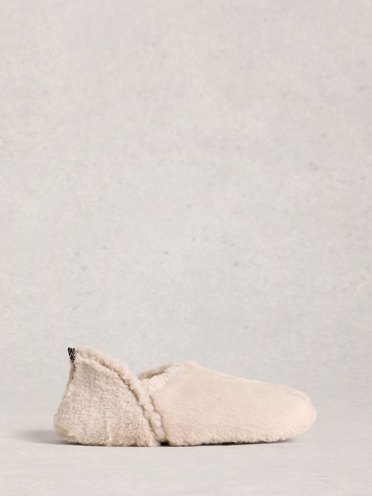 White Stuff Natural Reya Closed Back Slippers - Image 1 of 4