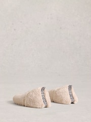 White Stuff Natural Reya Closed Back Slippers - Image 3 of 4