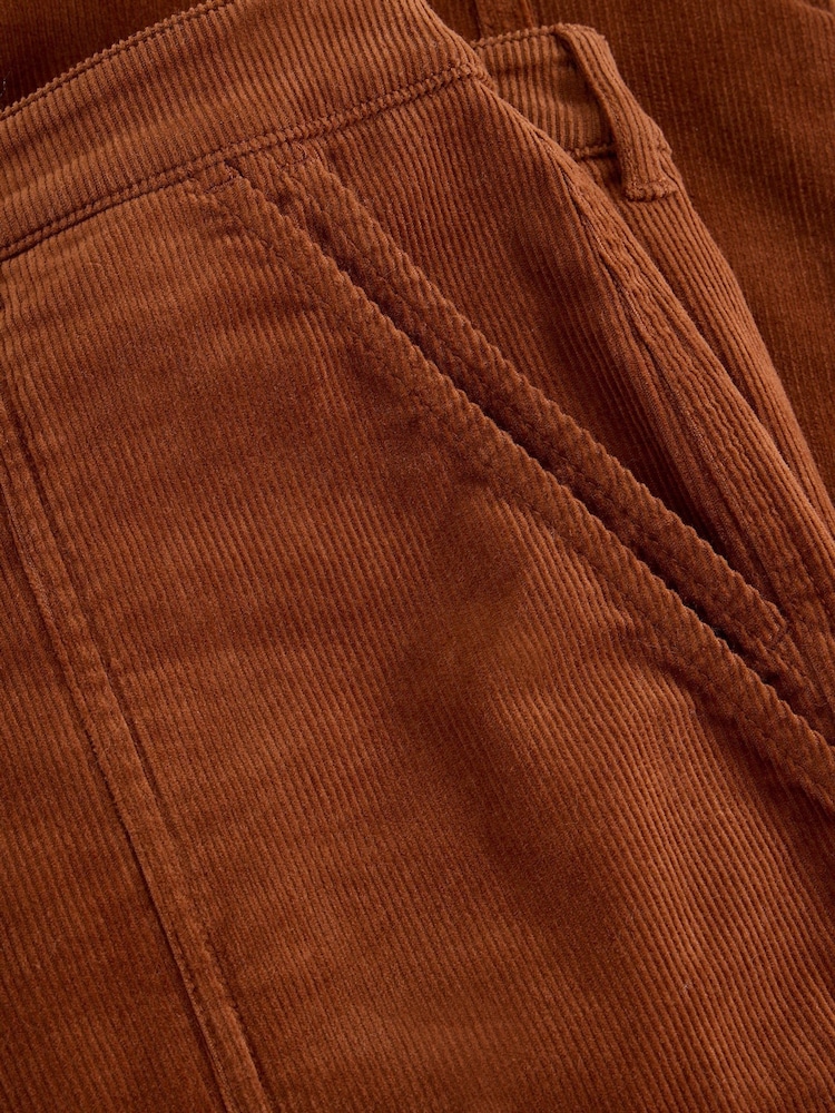 White Stuff Brown Twister Cord Trousers - Image 6 of 6