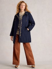 White Stuff Blue Willow Waterproof Coat - Image 1 of 6