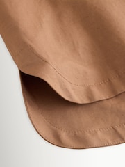 Weekend MaxMara Brown Vettura Linen Basketweave Jacket - Image 10 of 12