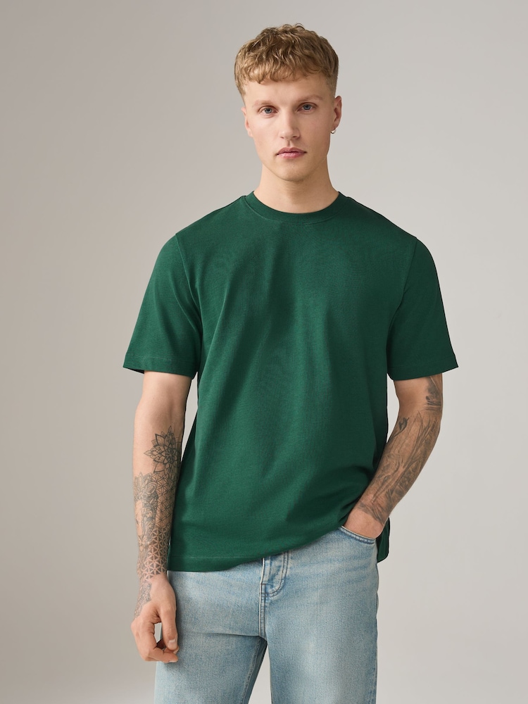 Green Tennis Relaxed Fit T-Shirt - Image 1 of 7
