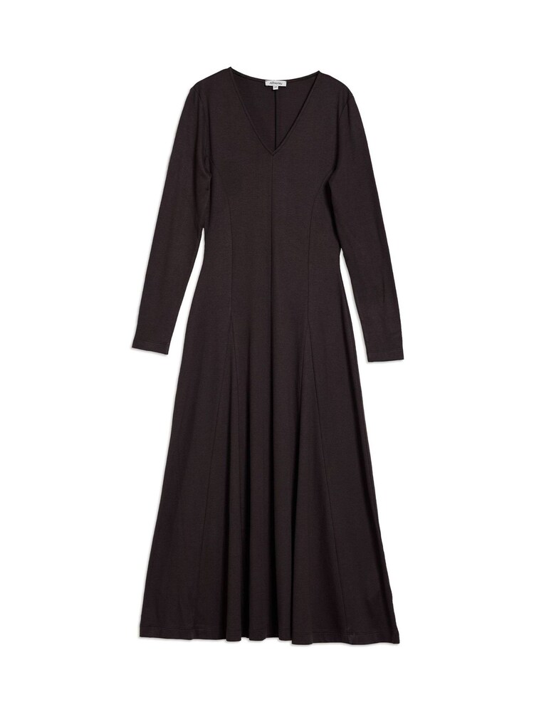 Albaray Godet Maxi Brown Dress - Image 5 of 5 Albaray Godet Maxi Brown Dress - Image 5 of 5