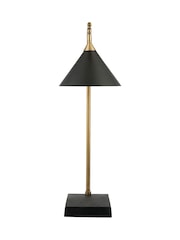 Pacific Matt Black or Antique Brass Zeta Ceiling Light - Image 2 of 6
