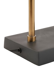 Pacific Matt Black or Antique Brass Zeta Ceiling Light - Image 5 of 6