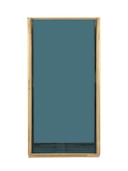 Pacific Lifestyle Brass Glass Panelled Square Candle Holder - Image 2 of 4