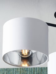 Pacific Black Ivory Elin 3 Light Pendant Lights - Image 2 of 6