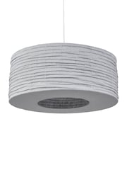 Pacific Grey Easy Fit Patpong 50cm Jute Ceiling Light - Image 4 of 6