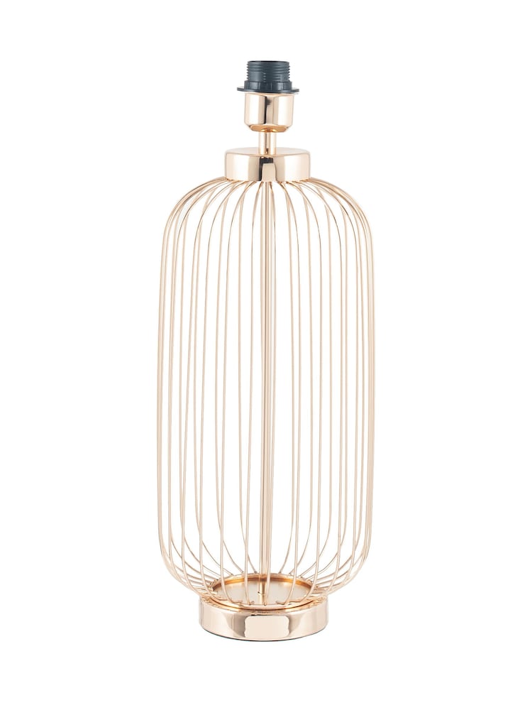 Pacific Gold Dania French Metal Wire Tall Table - Image 2 of 5