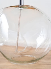 Pacific Clear Glass Table - Image 4 of 6